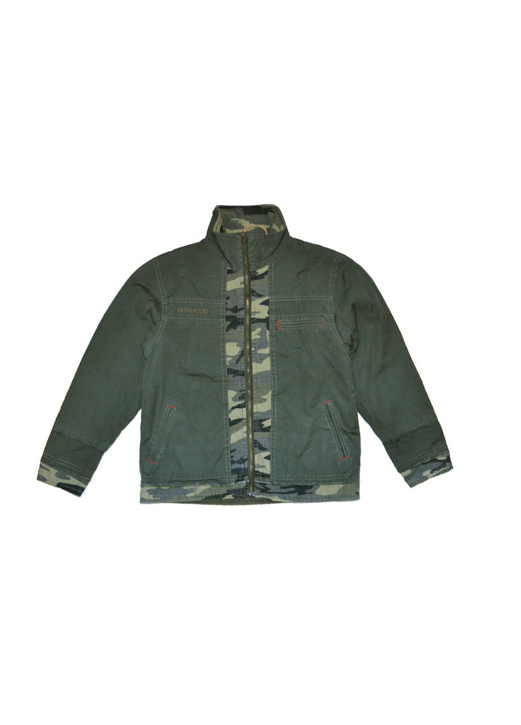Оливковая (хаки) демисезонная куртка Payes