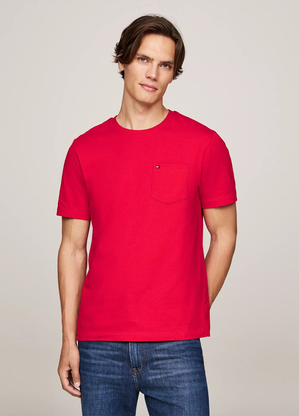 Червона футболка Tommy Hilfiger