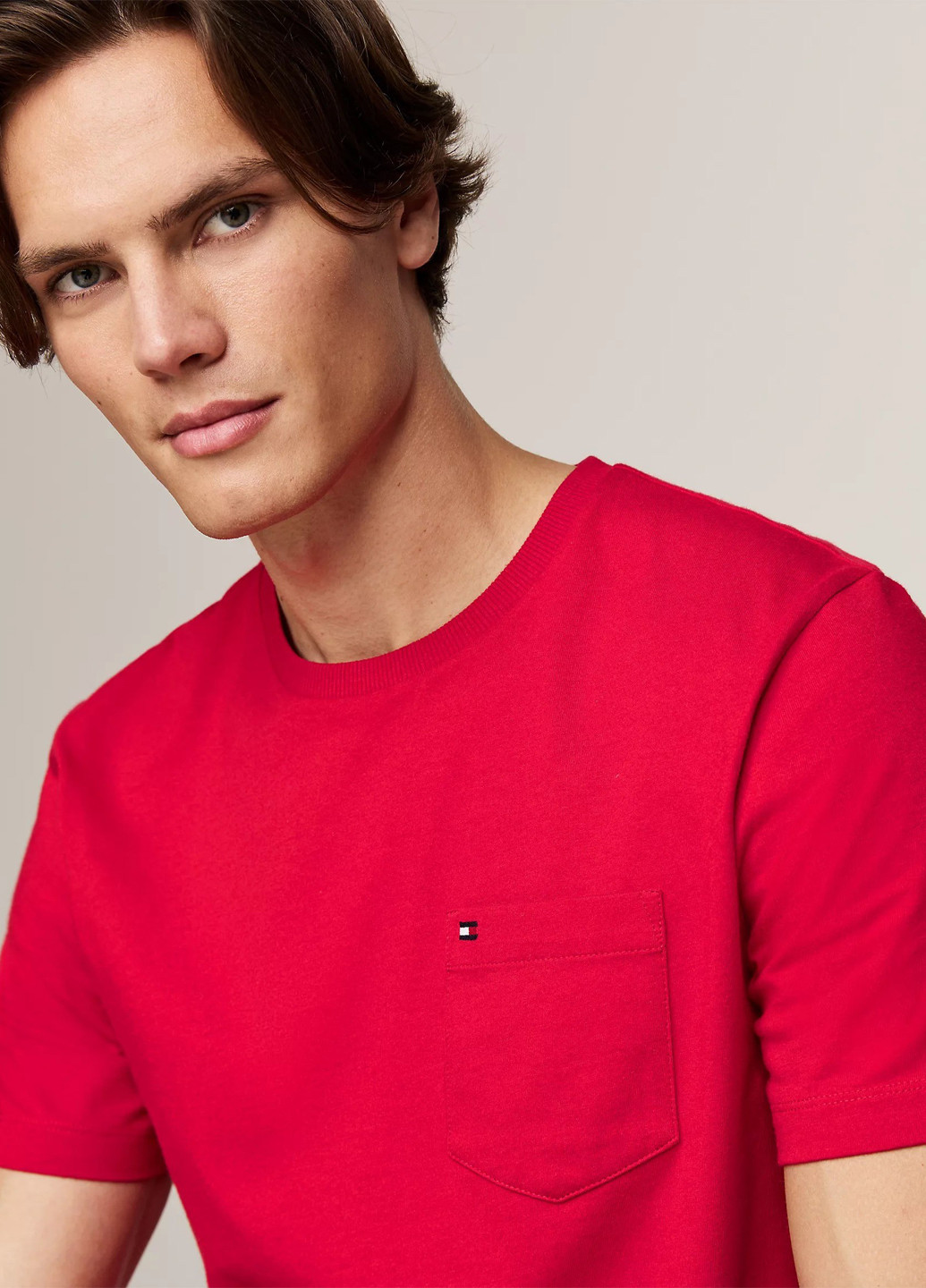 Червона футболка Tommy Hilfiger