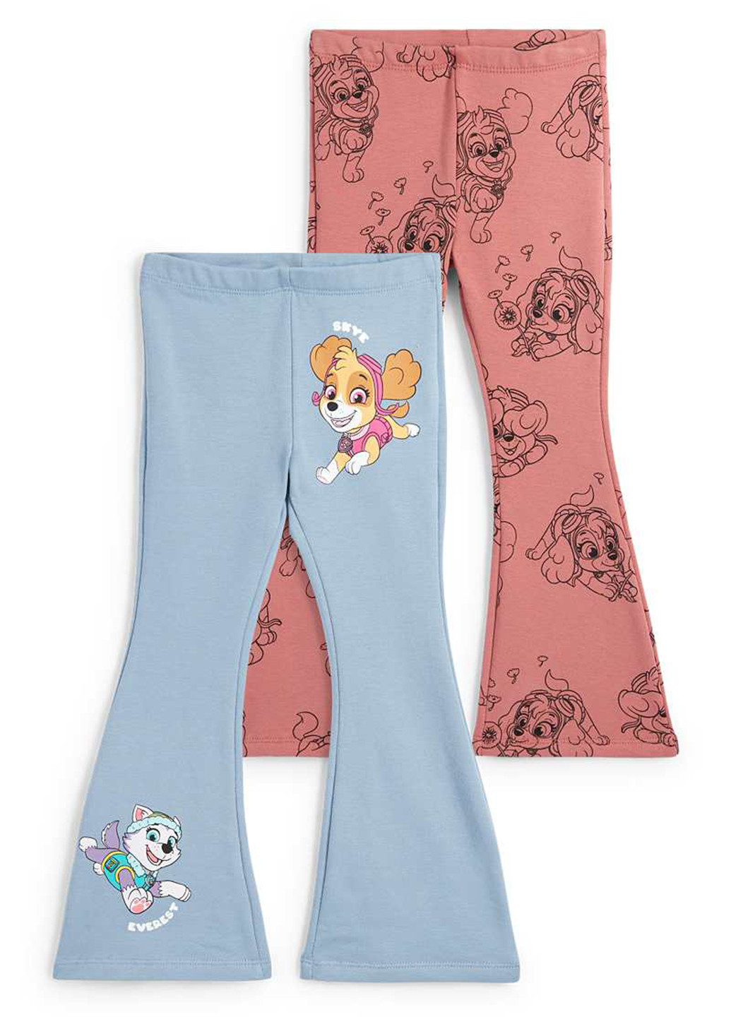 Комбинированные зимние леггинсы (2 шт.) C&A