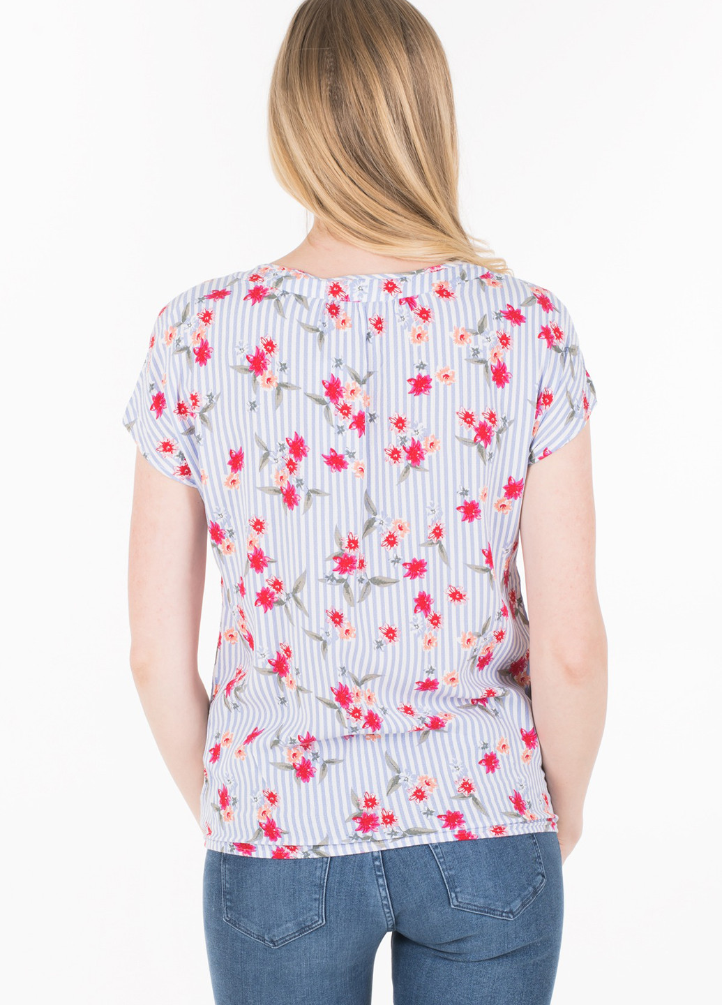 Голубая блуза Tom Tailor