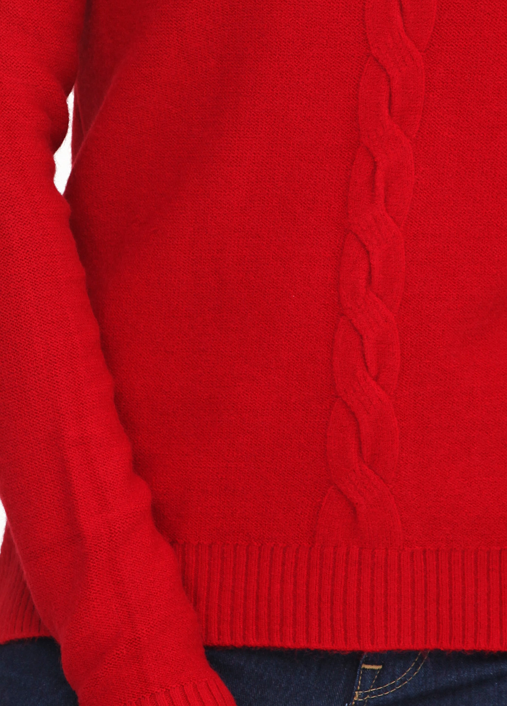 Красный демисезонный пуловер пуловер Cashmere Company