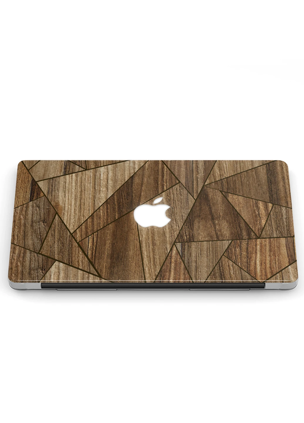 Чохол пластиковий для Apple MacBook Air 13 A1466 / A1369 Древестнi трикутники (Tree triangles) (6351-2335) MobiPrint (218867341)