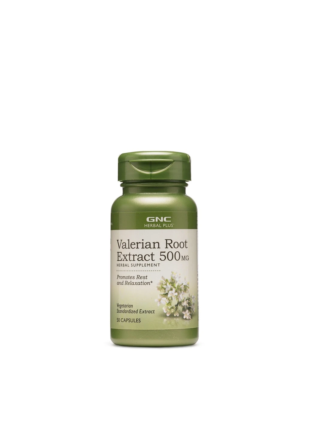 Корень валерианы экстракт Valerian Root Extract 500 mg 50 капсул GNC (255407779)