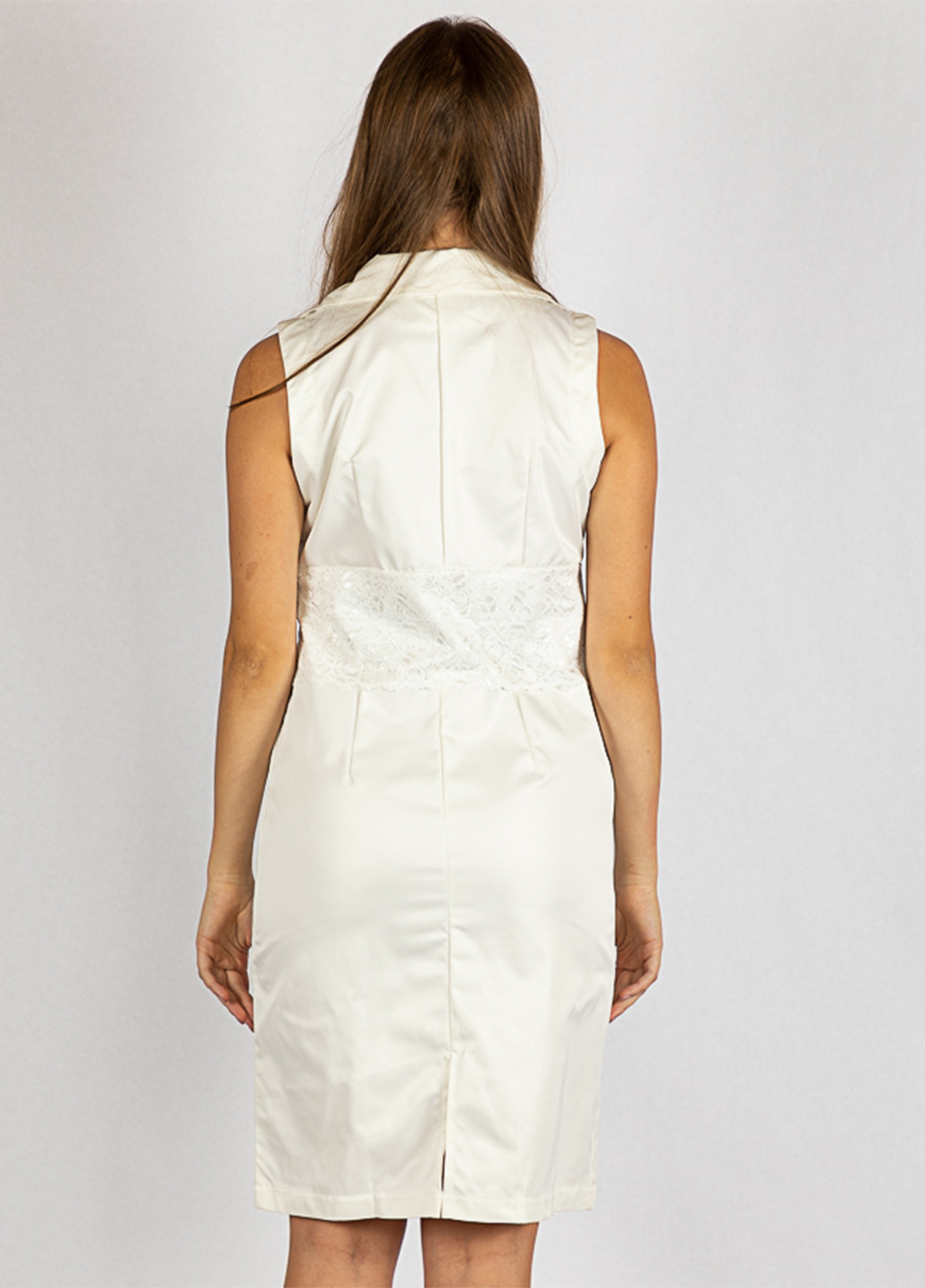 Молочна кежуал сукня Time of Style однотонна