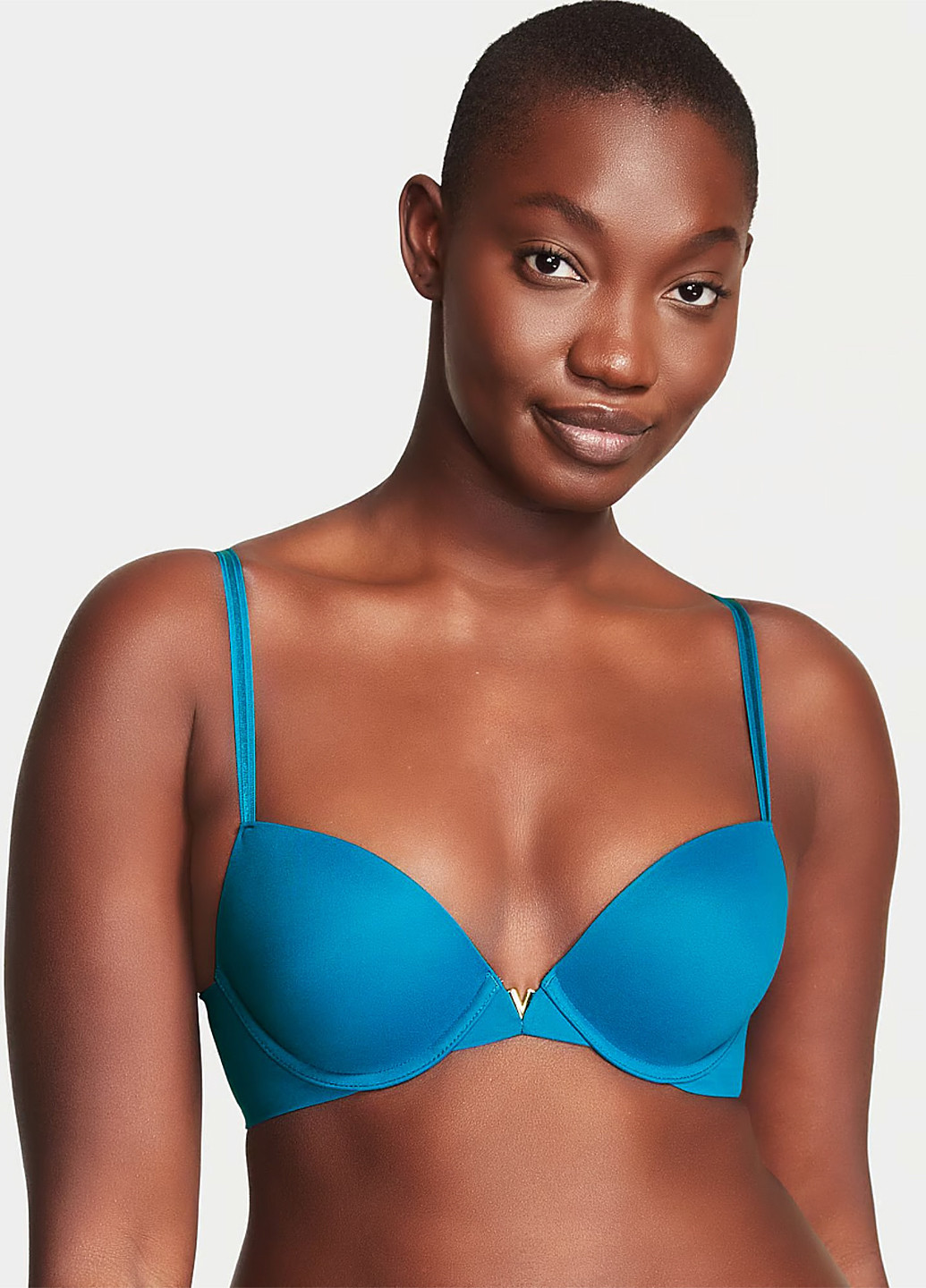 Бирюзовый демисезонный комплект (бюстгальтер, трусики) Victoria's Secret