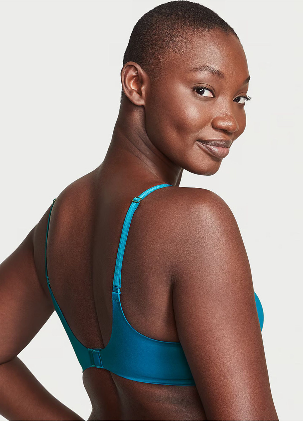 Бирюзовый демисезонный комплект (бюстгальтер, трусики) Victoria's Secret