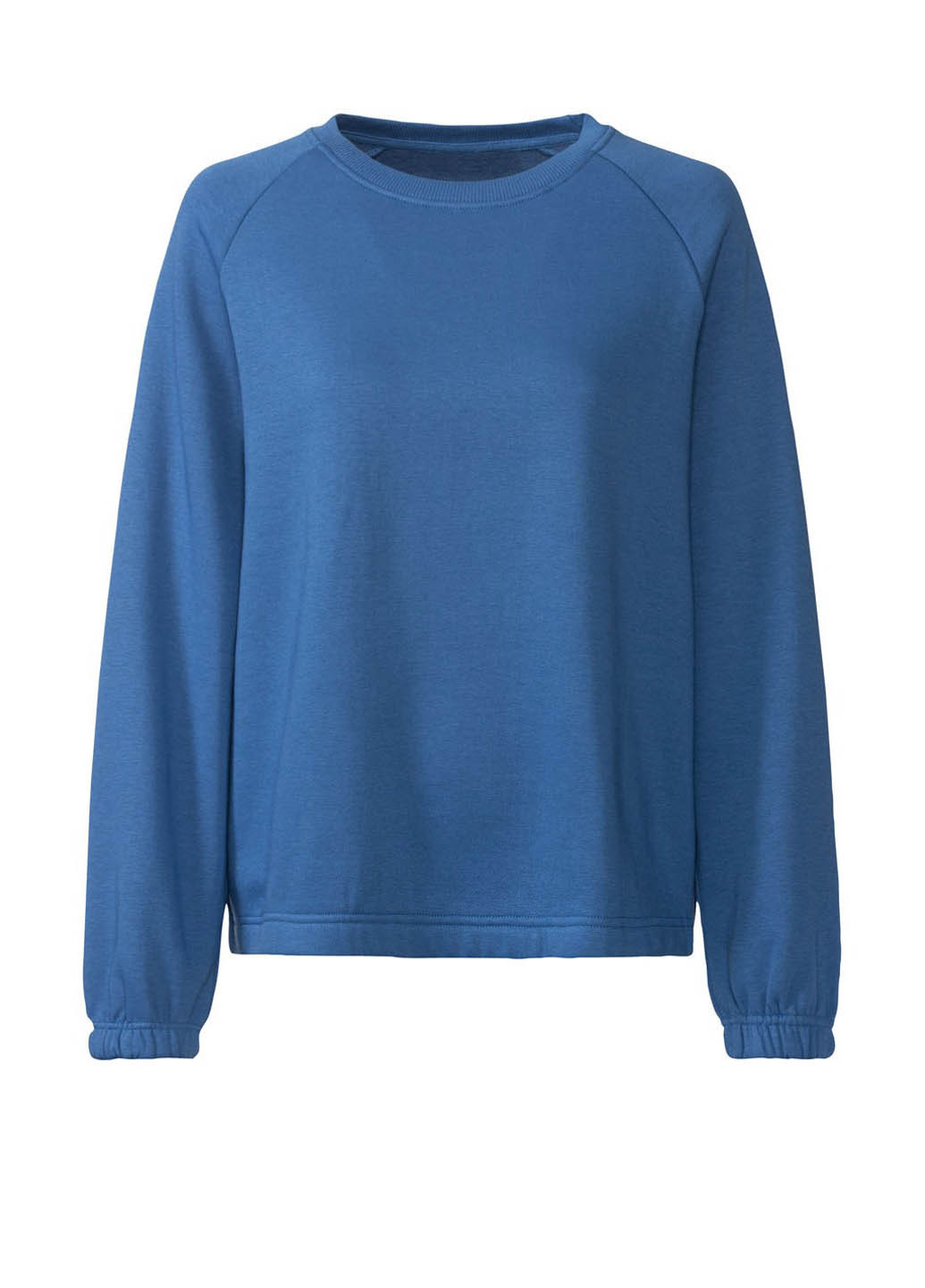 Синий свитшот Esmara однотонный без декора (363557798)