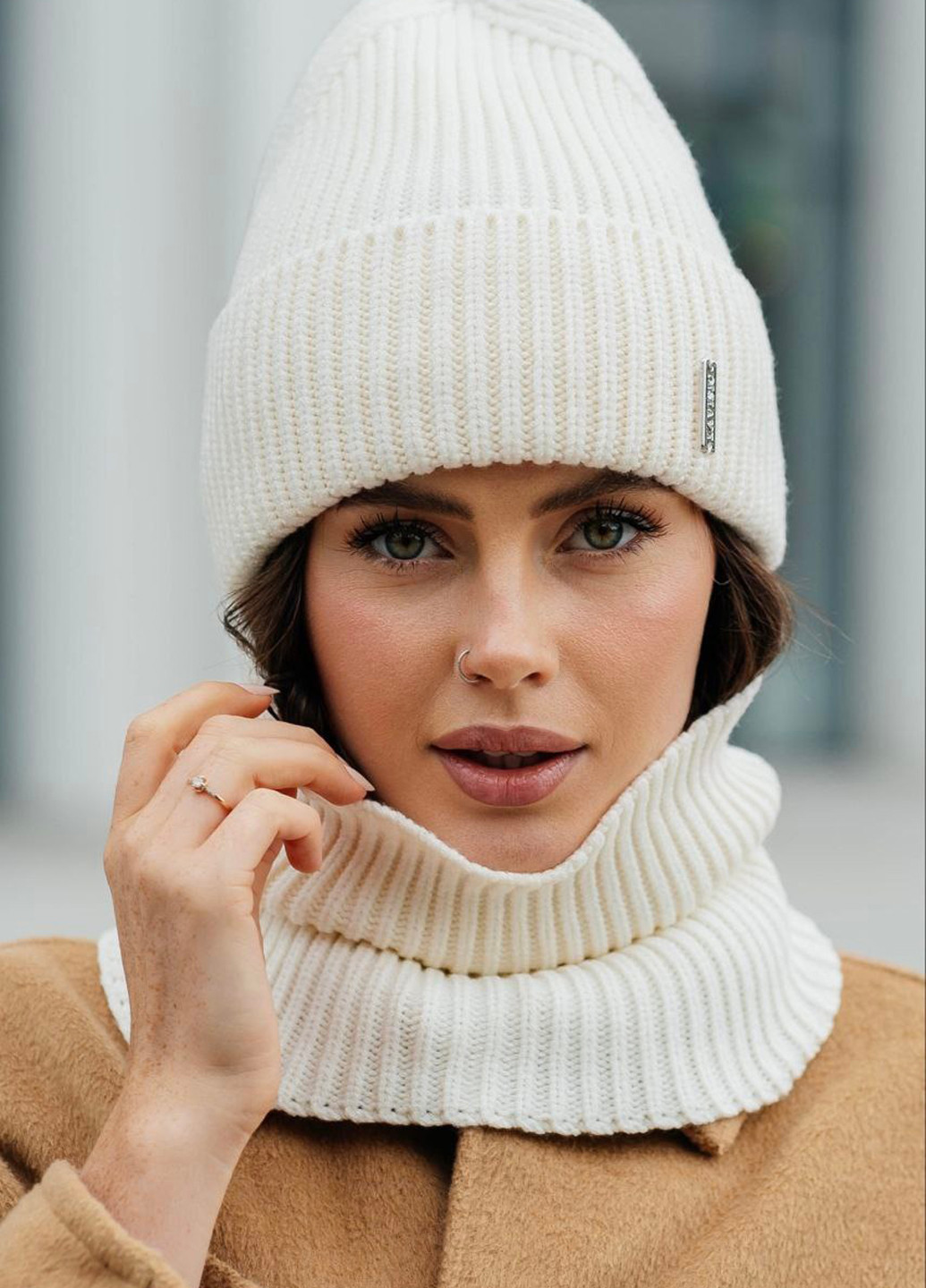 Комплект (шапка, бафф) No Brand (365960088)