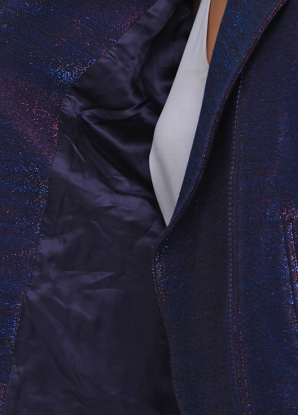 Фиолетовая демисезонная куртка Uterque
