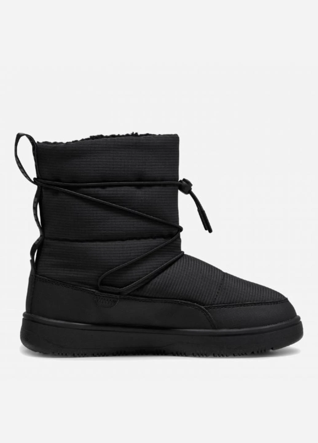 Черные дутики 39392001 Puma с логотипом