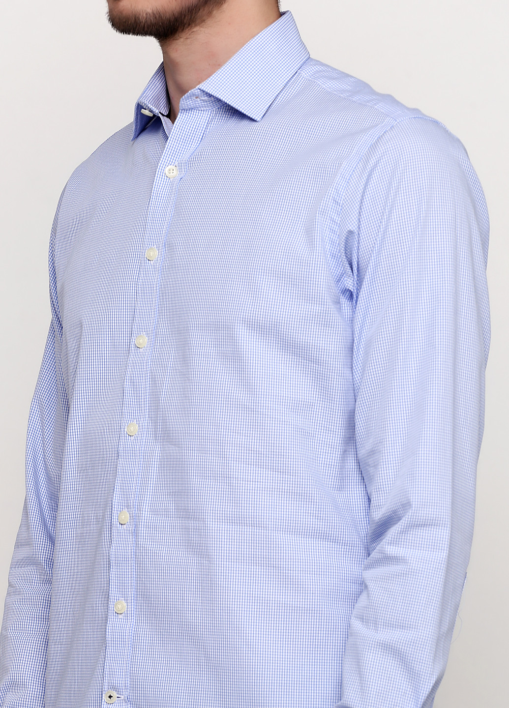 Голубой кэжуал рубашка с абстрактным узором Jack Wills