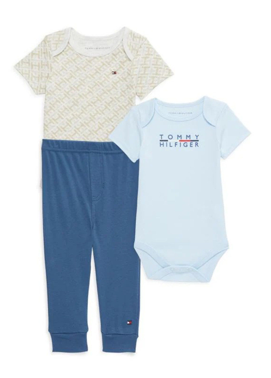 Комбинированный демисезонный костюм (2 шт. боди, брюки) брючный Tommy Hilfiger