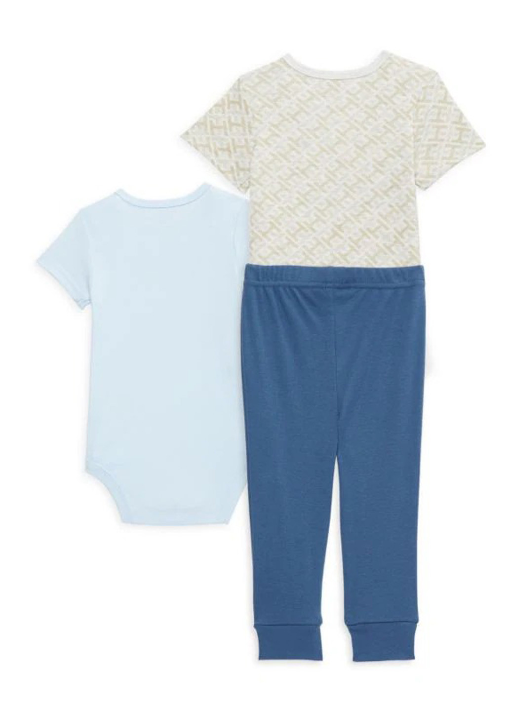 Комбинированный демисезонный костюм (2 шт. боди, брюки) брючный Tommy Hilfiger