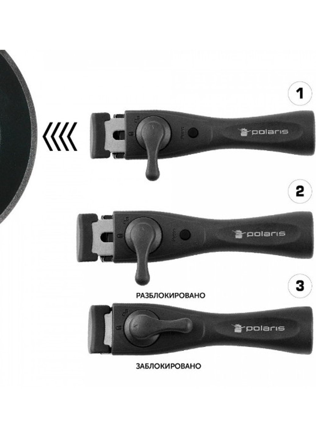 Набір посуду Easy Keep-4D 017462 4 предмети Polaris (254703808)