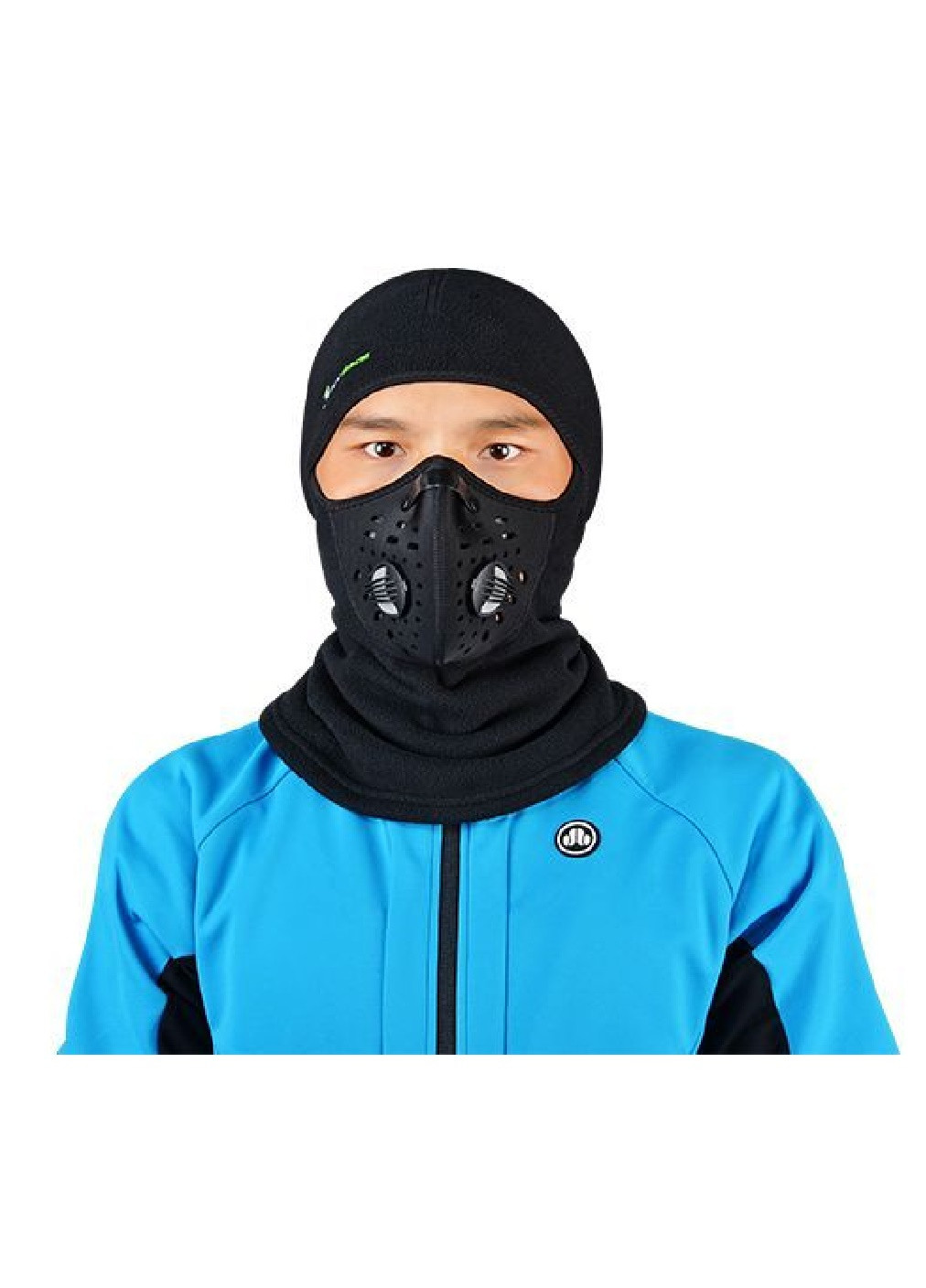 Francesco Marconi термо маска флисовая балаклава зимний бафф шарф подшлемник лыжная шапка (472821-prob) черная логотип черный кэжуал флис производство - Китай