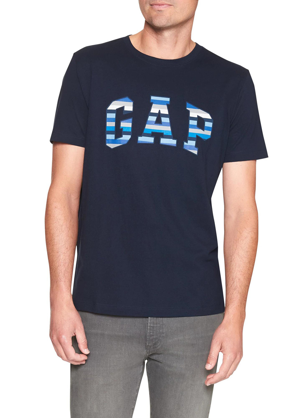 Темно-синяя футболка Gap