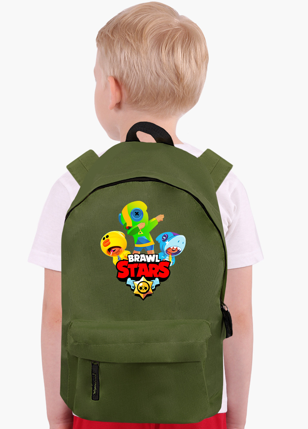 Детский рюкзак Леон Бравл Старс (Leon Brawl Stars) (9263-1703) MobiPrint (217074923)