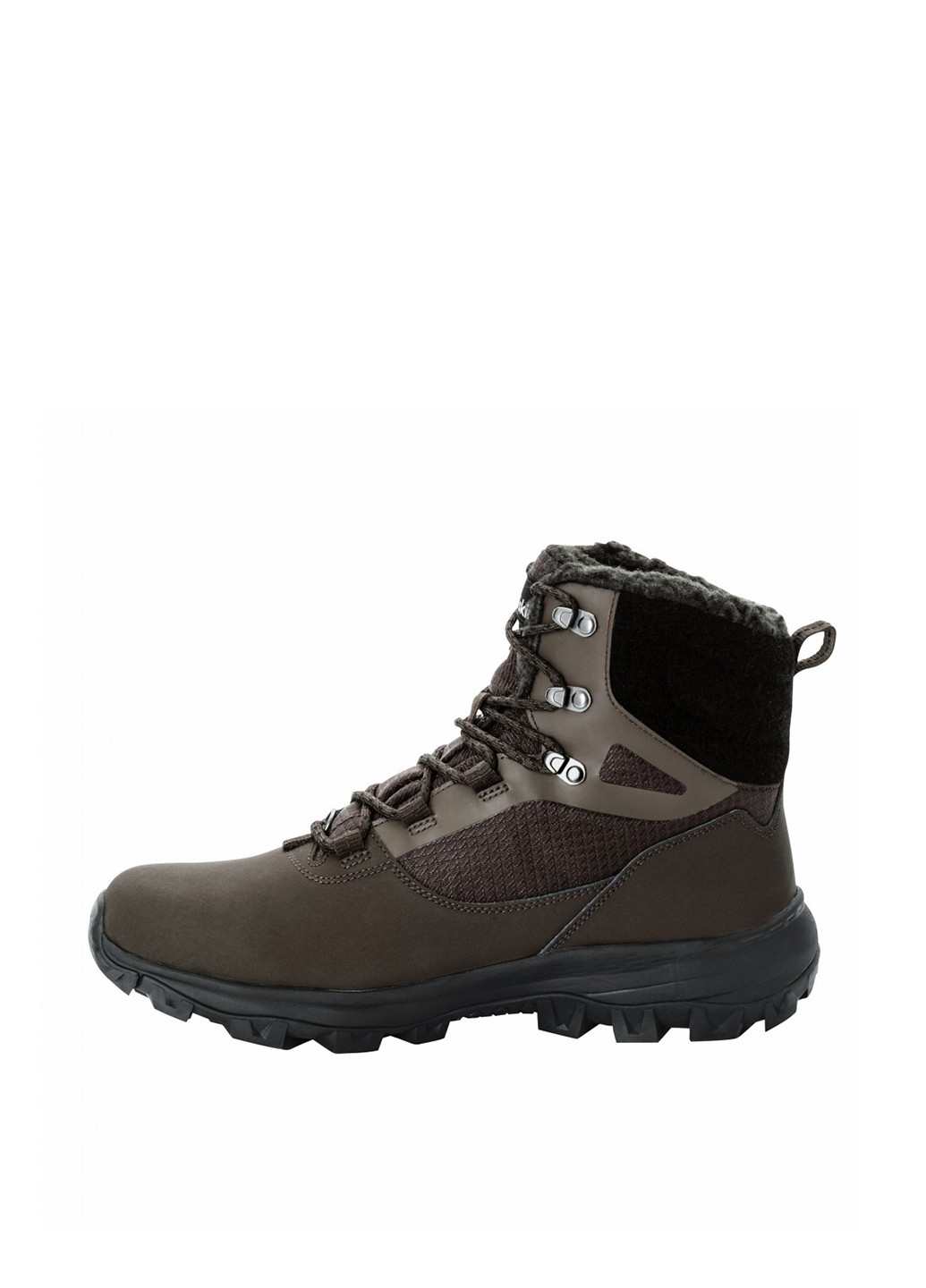 Коричневые зимние ботинки Jack Wolfskin