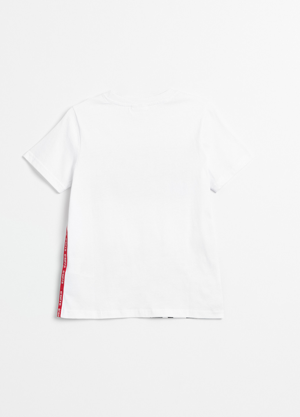 Белая летняя футболка Coccodrillo
