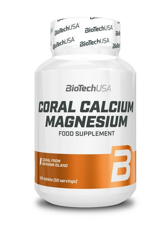 Минеральный комплекс Coral Calcium + Magnesium 100 tabs Biotech (254325749)