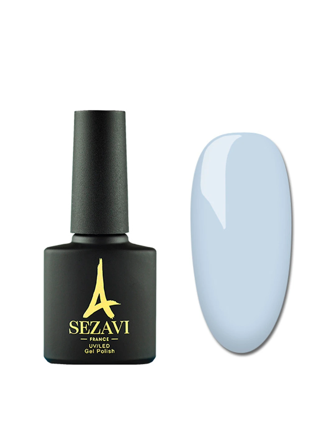 ГЕЛЬ-ЛАК Bleu №BL10 (блакитно-синій, емаль), 8мл SEZAVI (215313253)