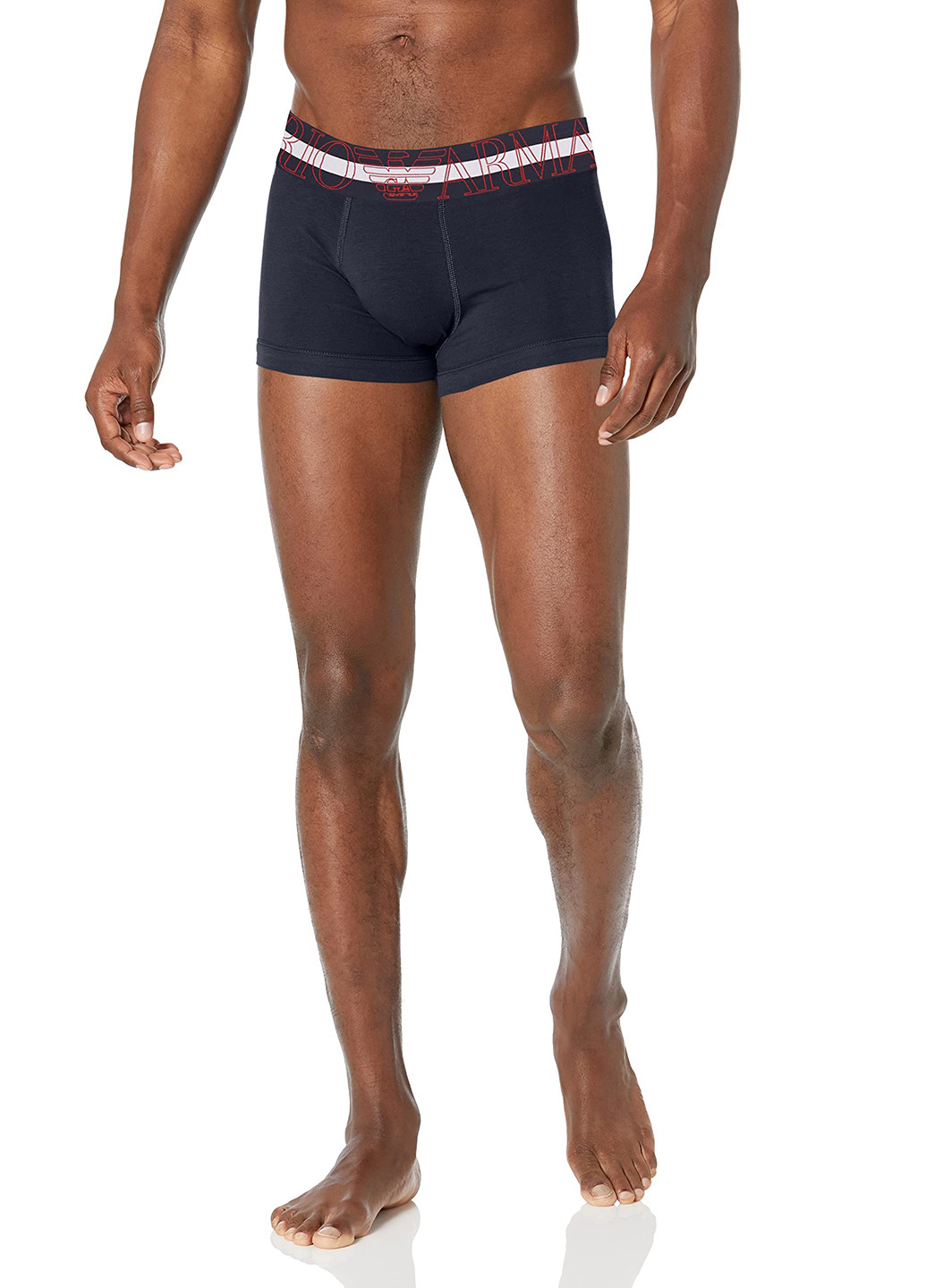 Синий демисезонный комплект (футболка, трусы) Emporio Armani