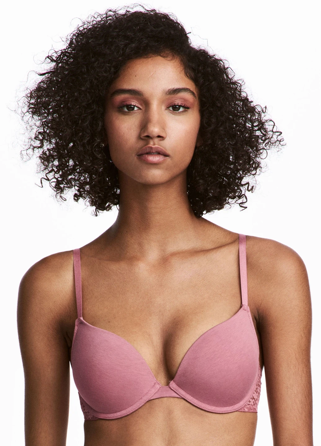 Рожевий класичний бюстгальтер H&M