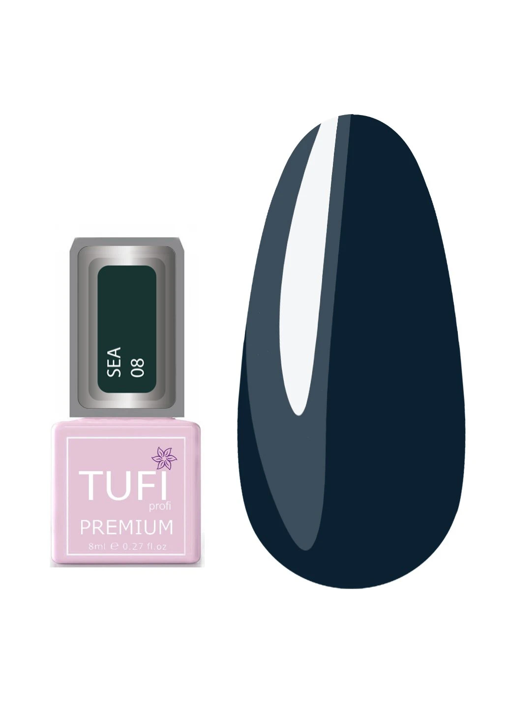 Гель-лак PREMIUM Sea 08 Tufi Profi 0 (239833621)