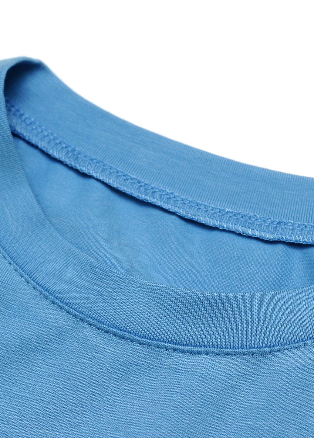 Голубая летняя футболка с коротким рукавом ArDoMi