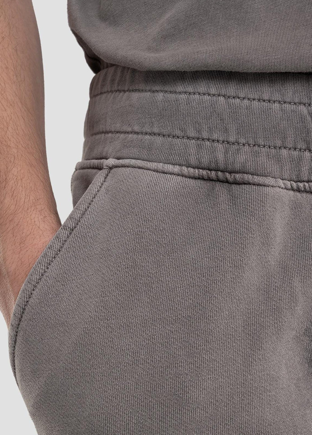 Серые спортивные демисезонные джоггеры брюки Replay