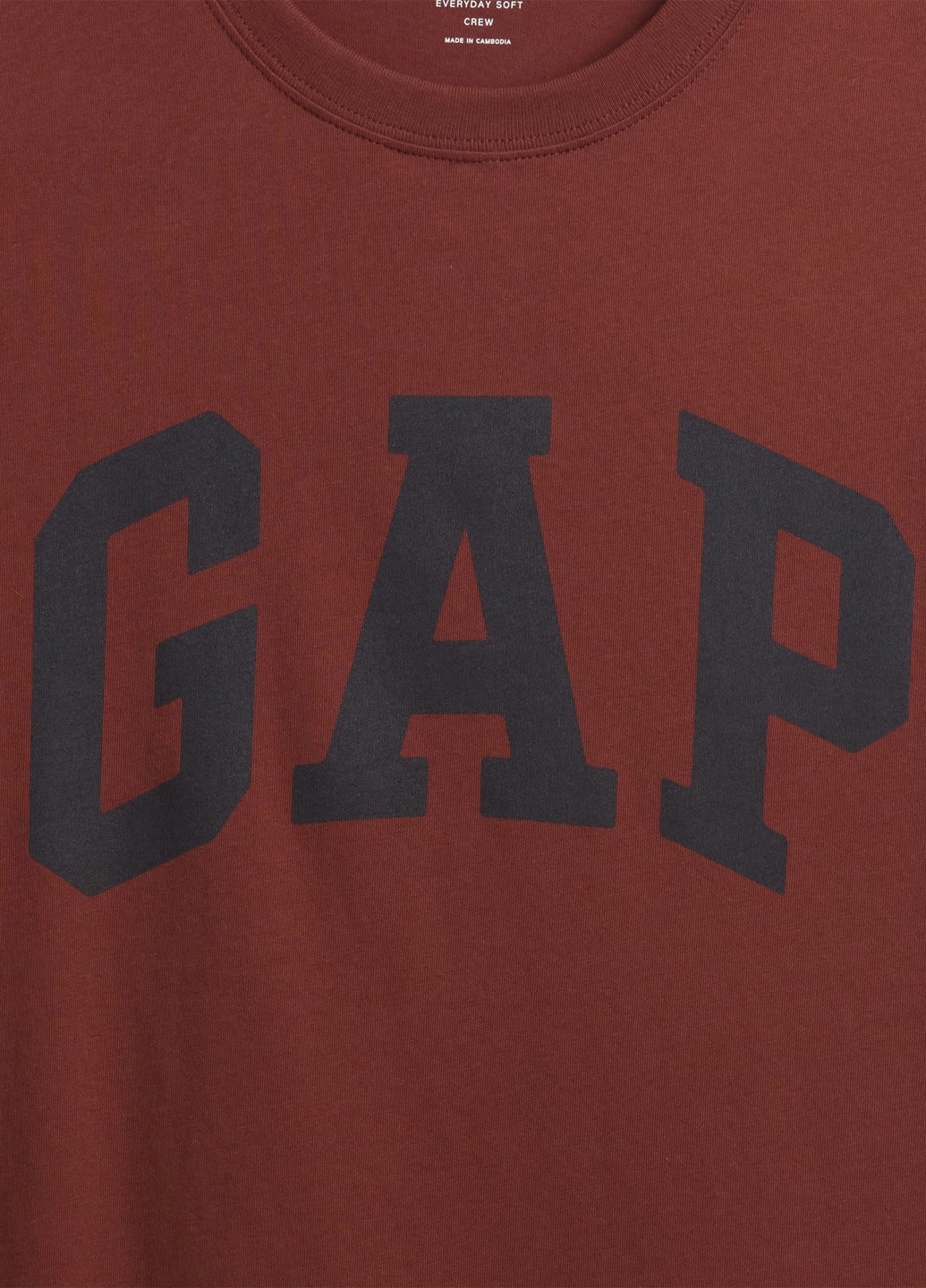 Коричнева футболка Gap