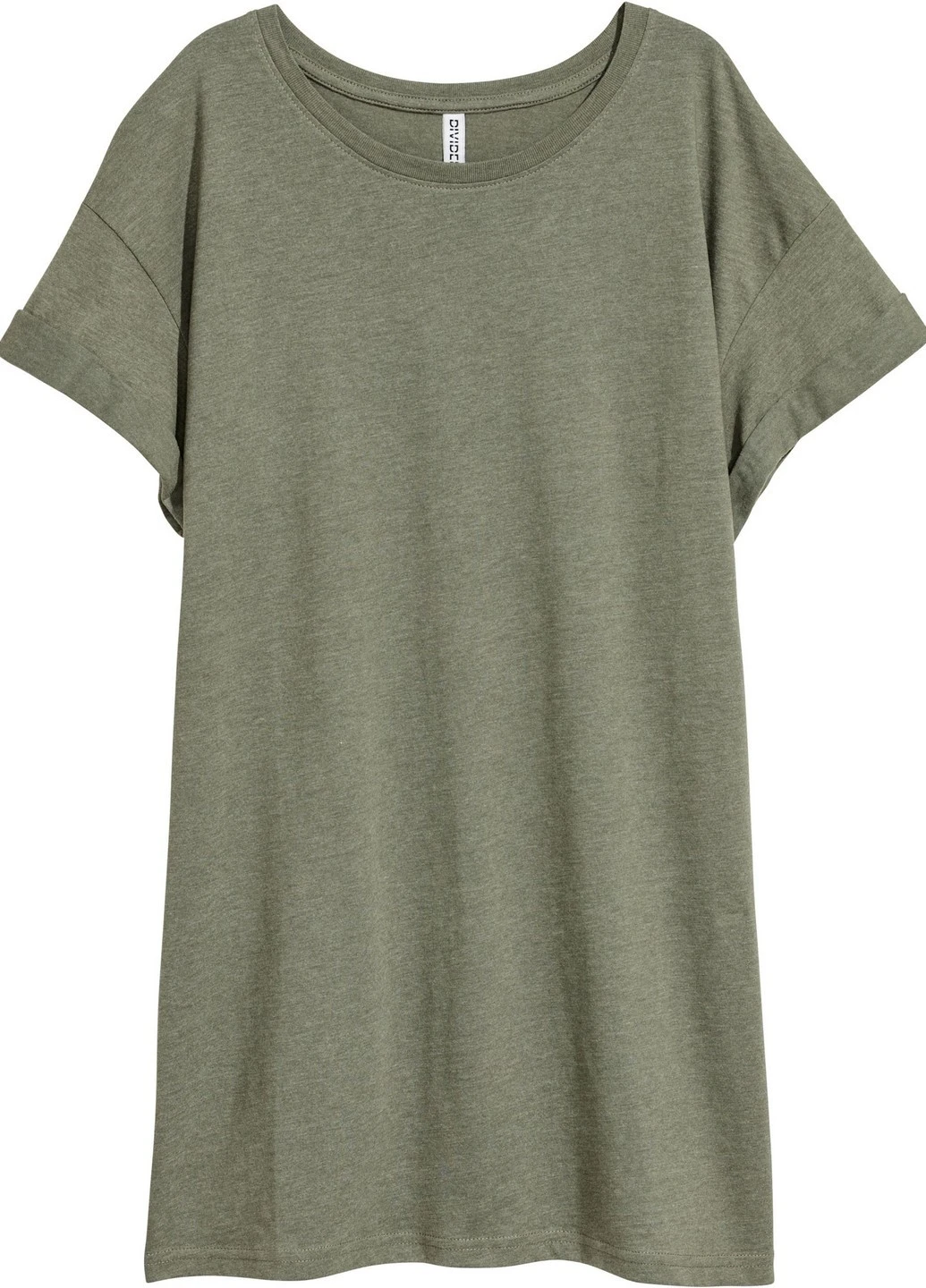 Хаки (оливковая) футболка H&M