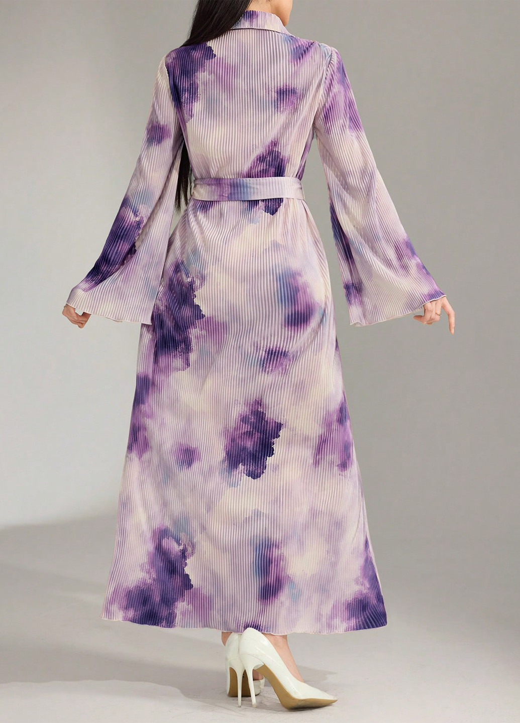 Фіолетова кежуал сукня сукня-сорочка SHEIN варенка