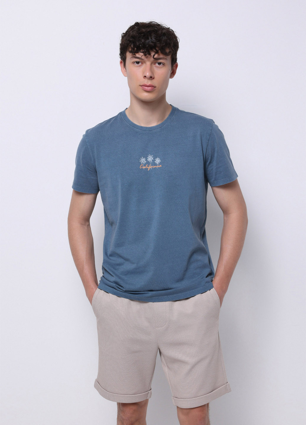 Індиго футболка Colin's