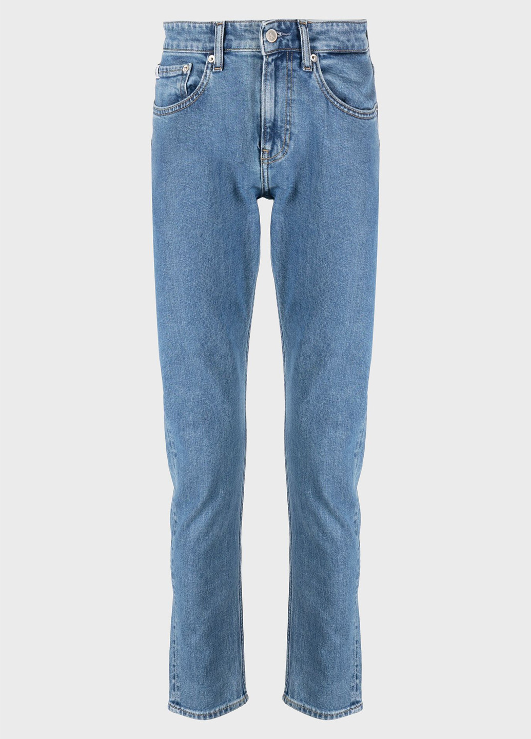 Синие демисезонные регюлар фит джинсы Calvin Klein Jeans