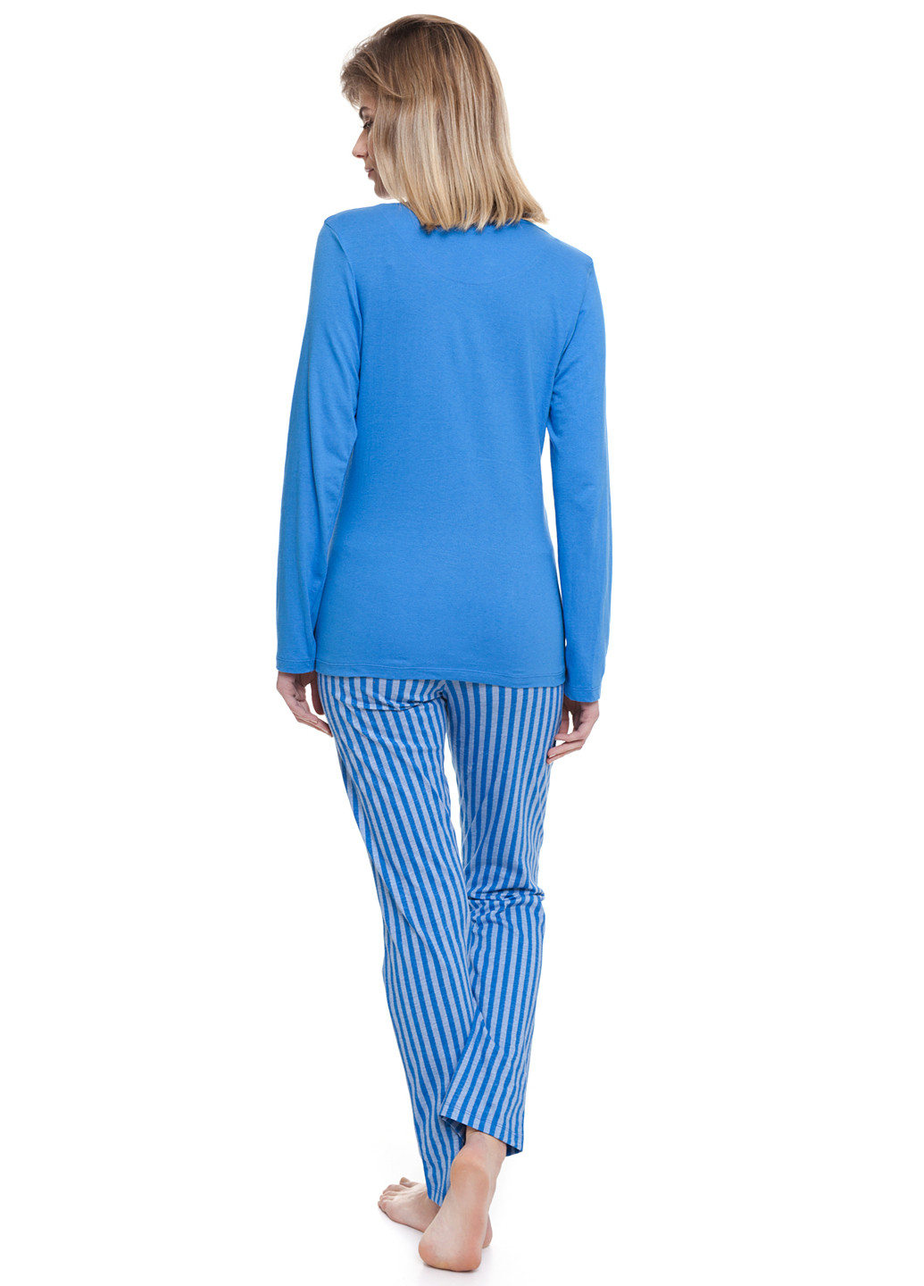 Синяя всесезон пижама (лонгслив, брюки) Lee Cooper