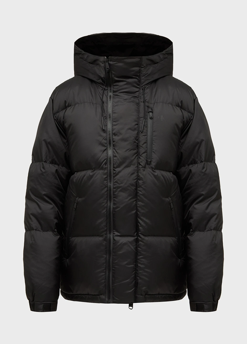 Черный зимний Пуховик Calvin Klein Jeans