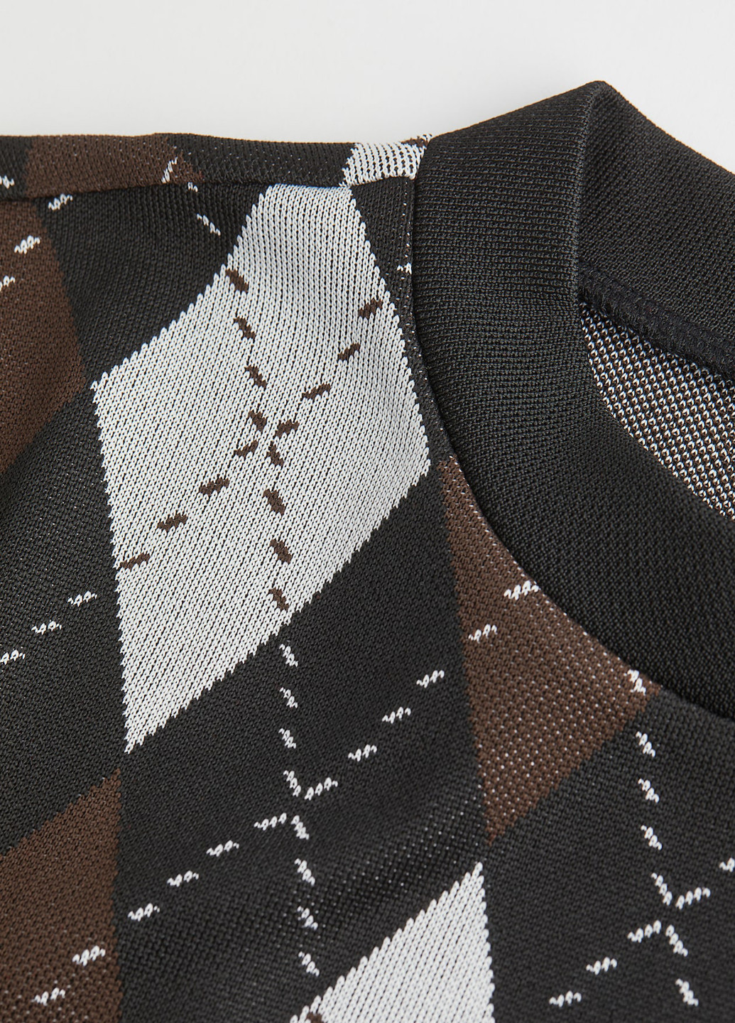 Коричнева кежуал сукня H&M в клітинку