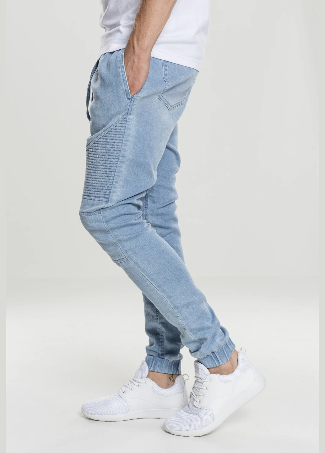 Голубые демисезонные джинсы Urban Classics
