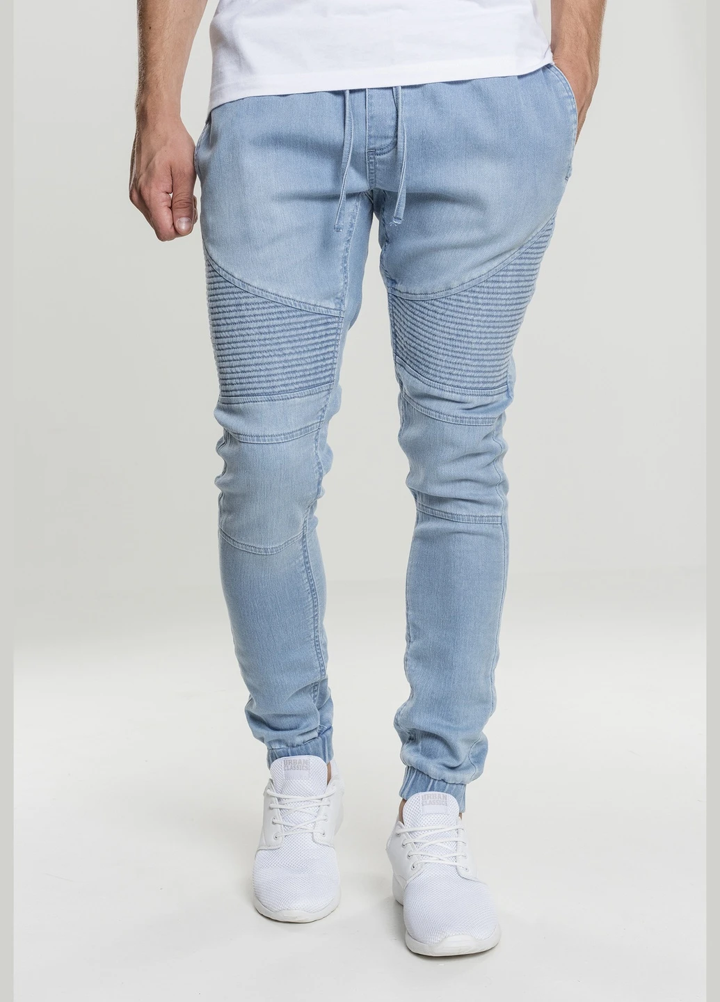 Голубые демисезонные джинсы Urban Classics