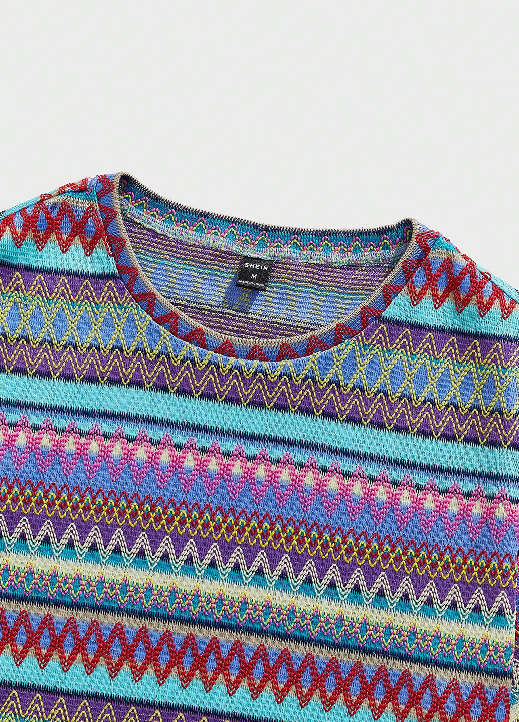 Комбінована футболка SHEIN