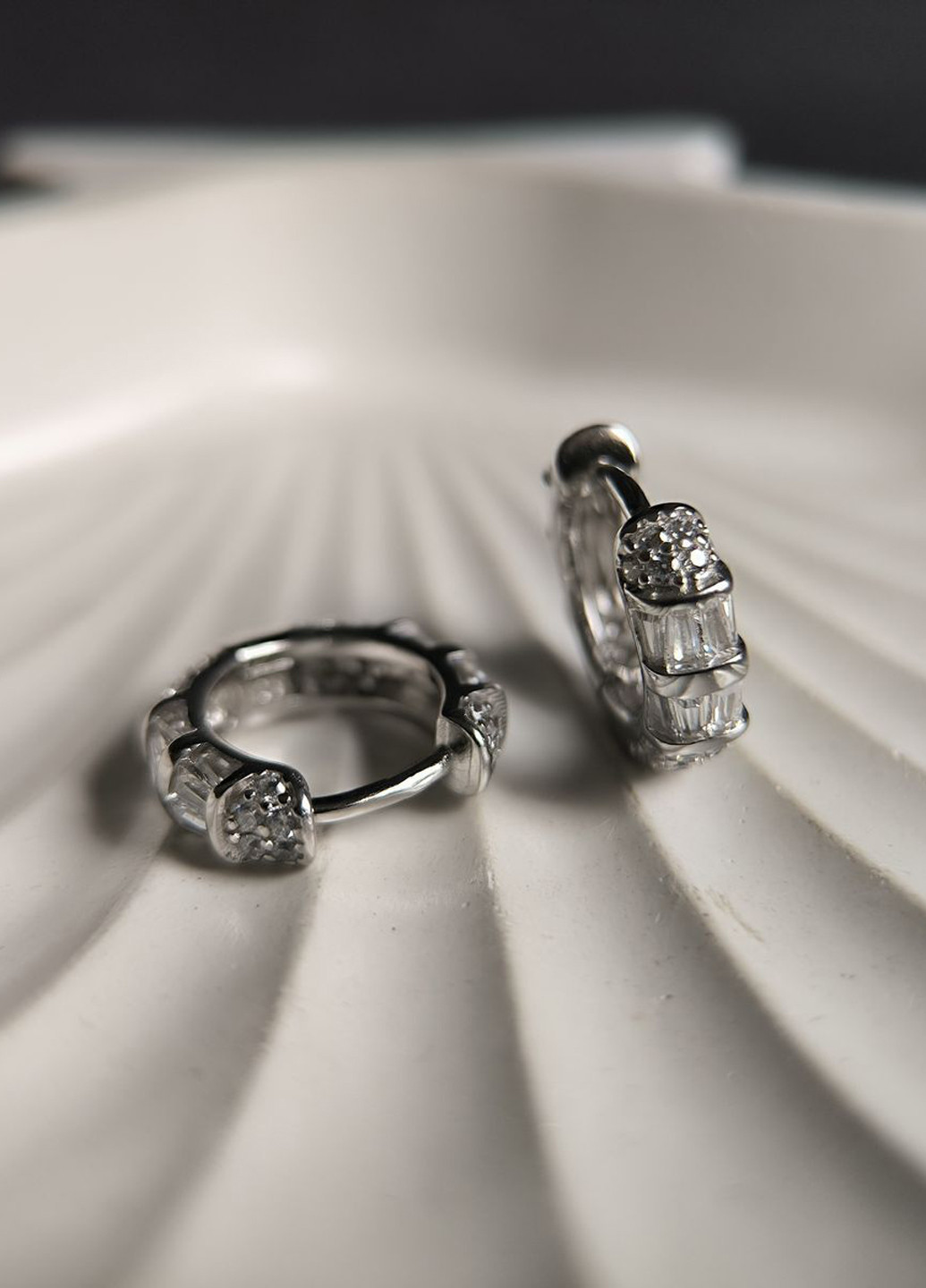 Серьги Silver Flame (350941491)