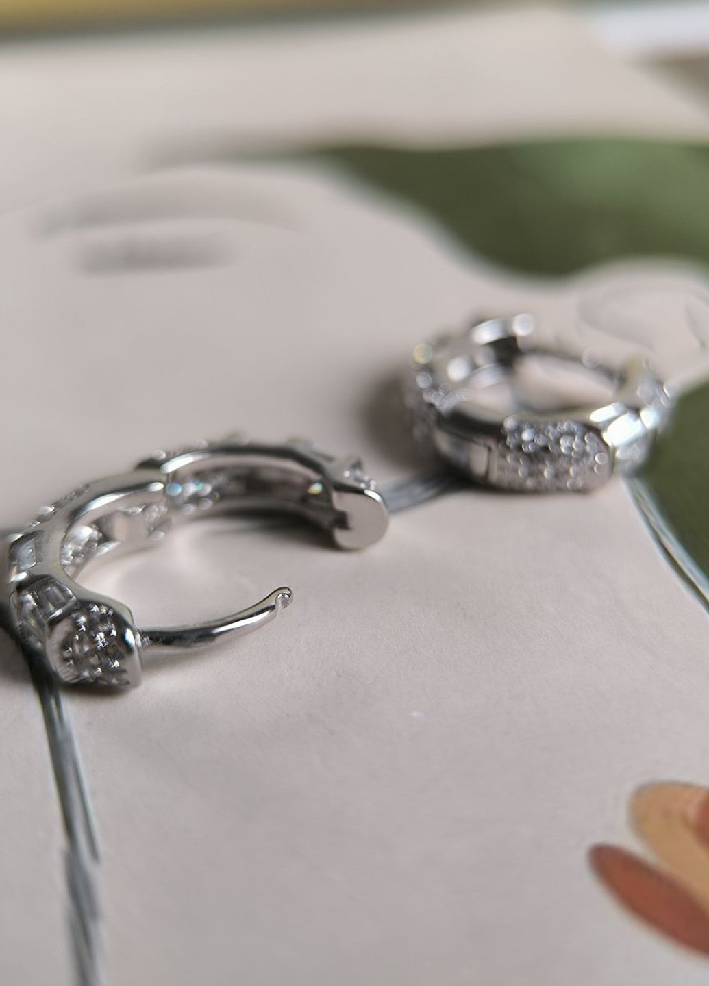 Серьги Silver Flame (350941491)