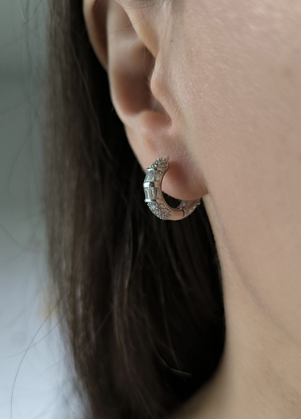 Серьги Silver Flame (350941491)