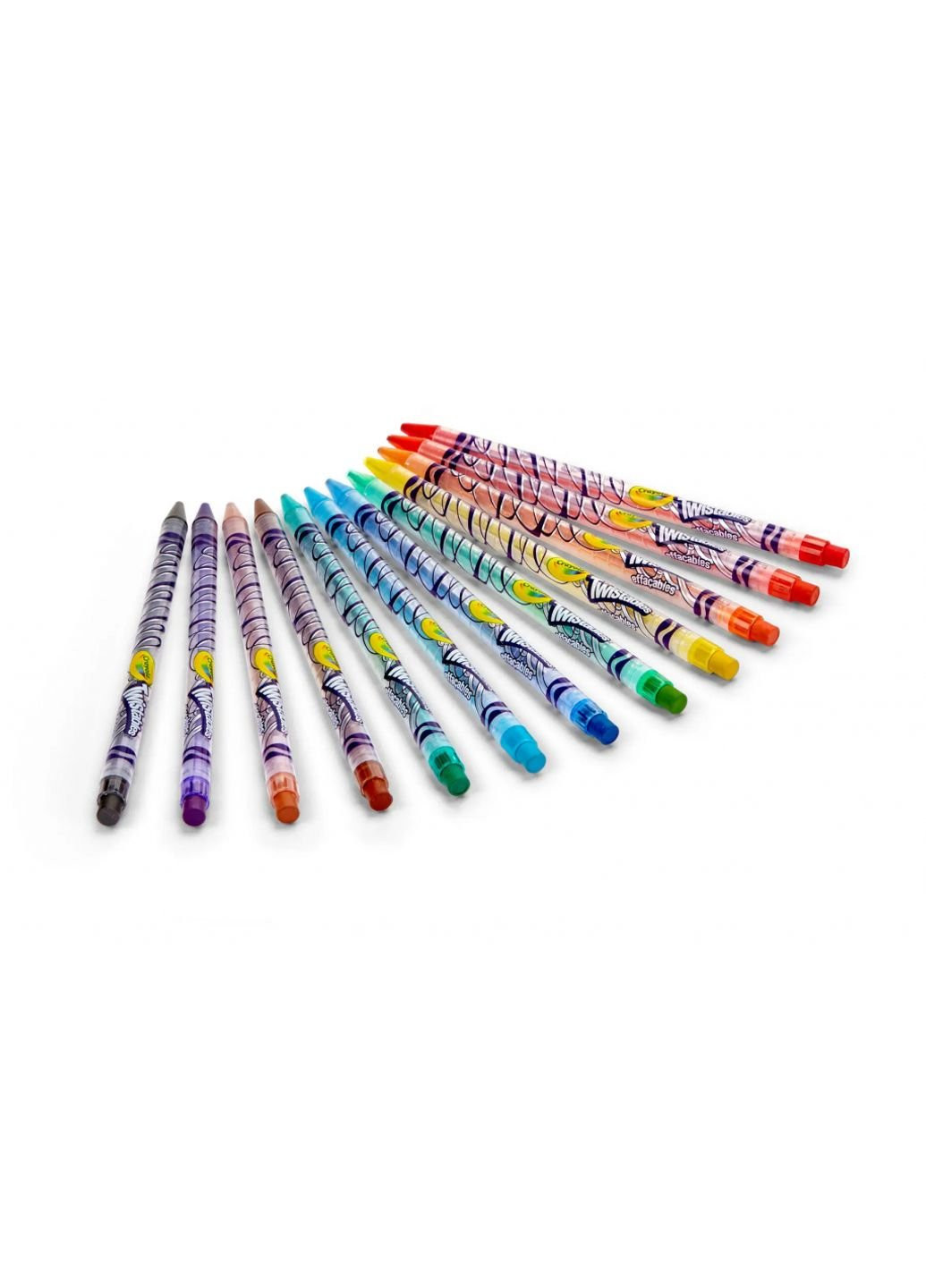 Карандаши цветные Твист выкручиваются и стираются 12 шт (256360.024) Crayola (254067308)