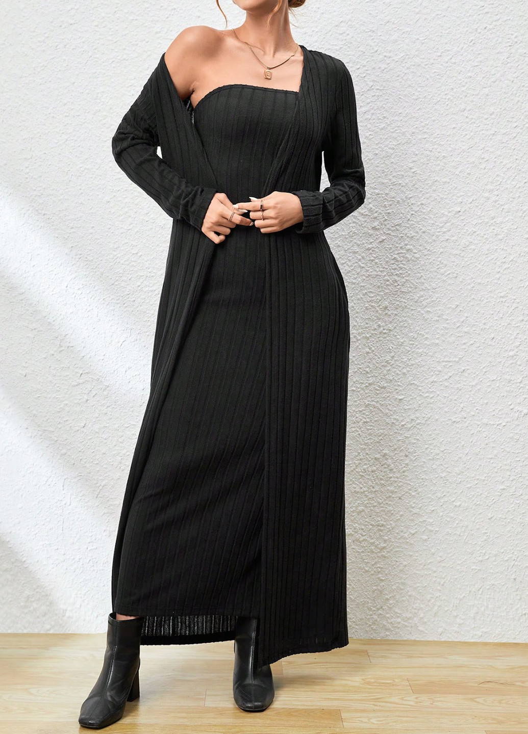 Костюм (кардиган, сукня) SHEIN (330749856)