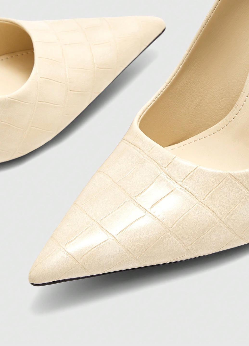 SHEIN Туфлі туфлі-човники кремовий з штучна шкіра, китай — демісезон (365779235)