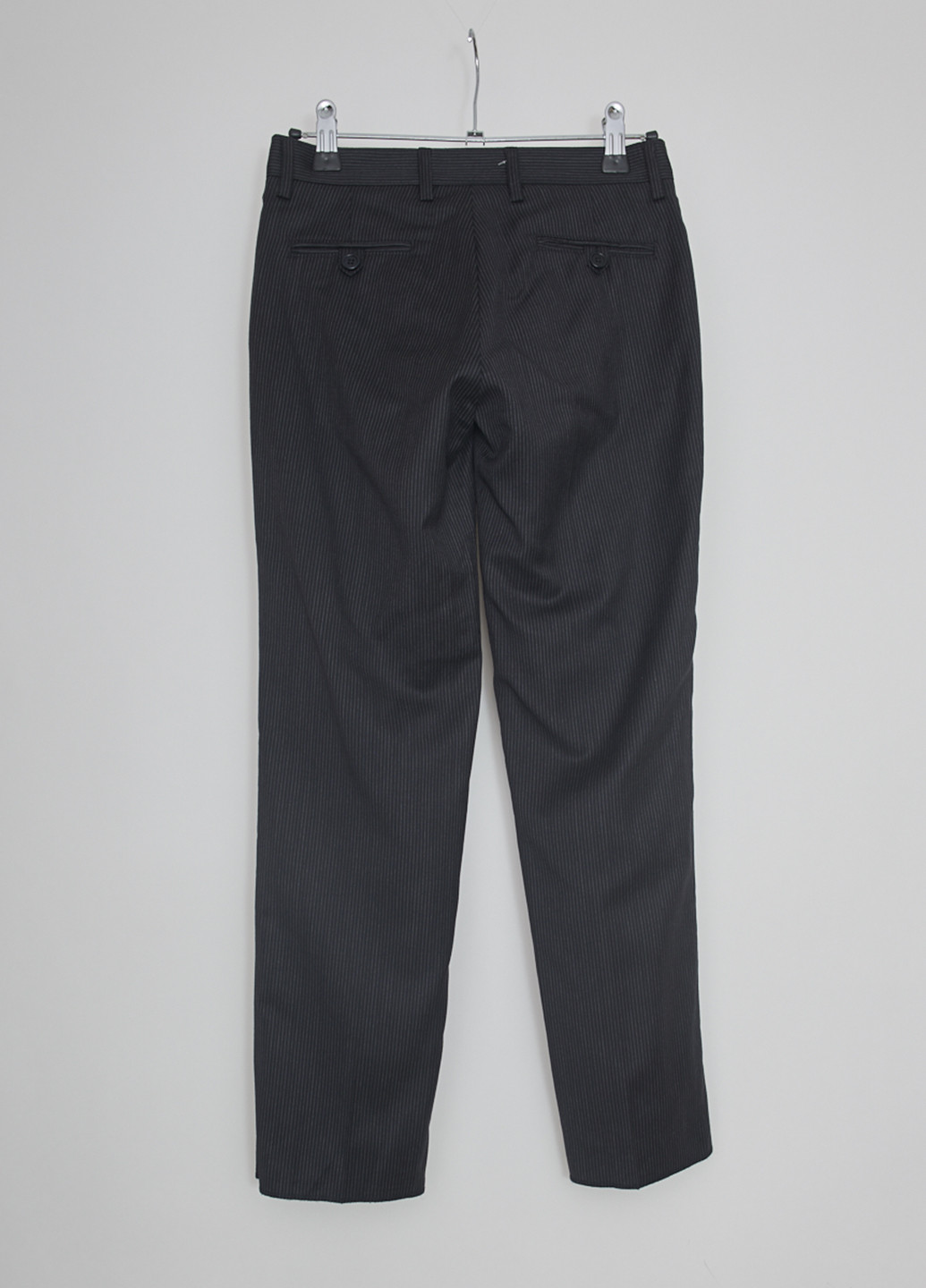 Черные классические демисезонные брюки со средней талией Hackett