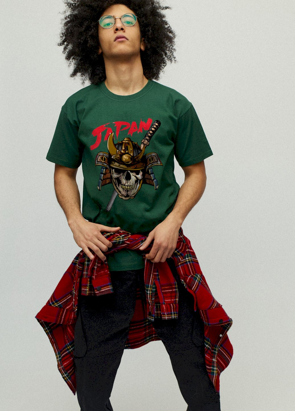 Темно-зелена футболка чоловіча YAPPI